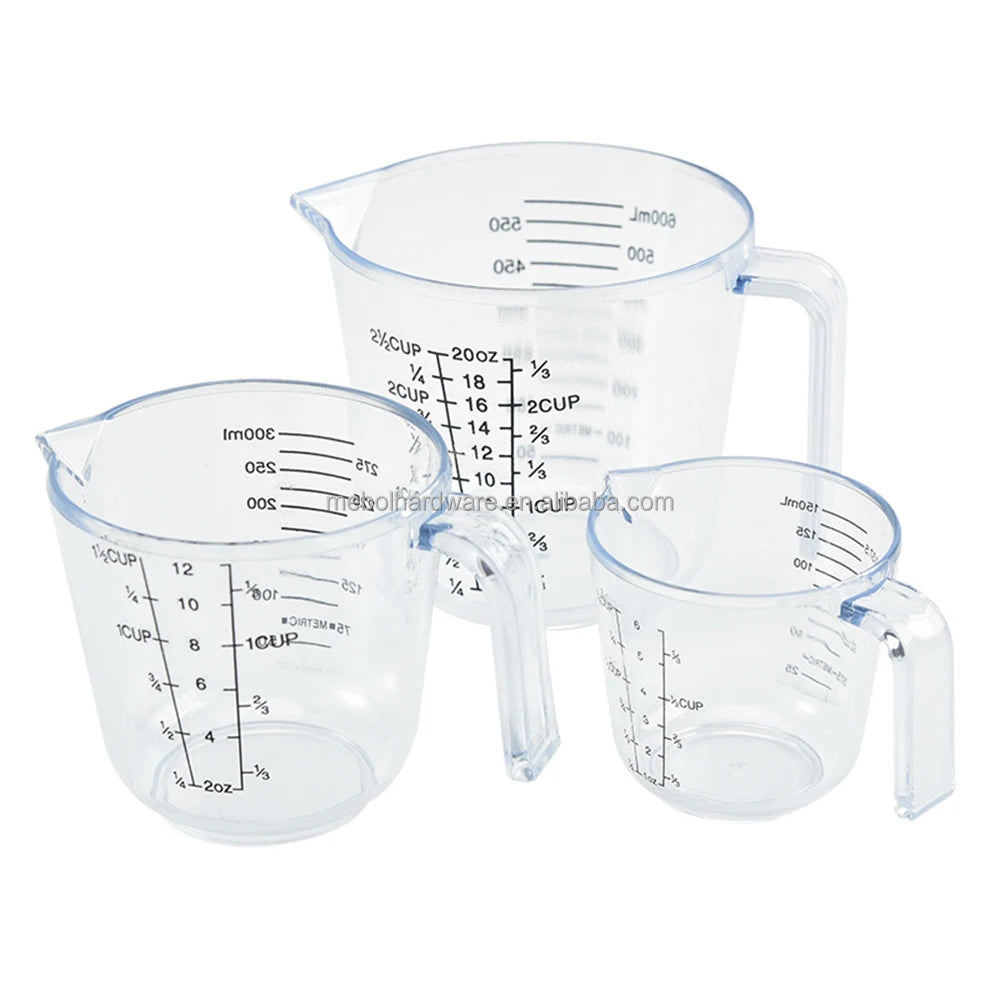 Measuring cup set of 3