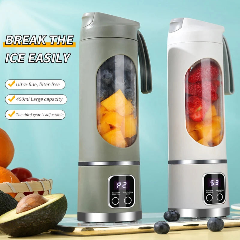 Rechargeable juice blender 450 ml
