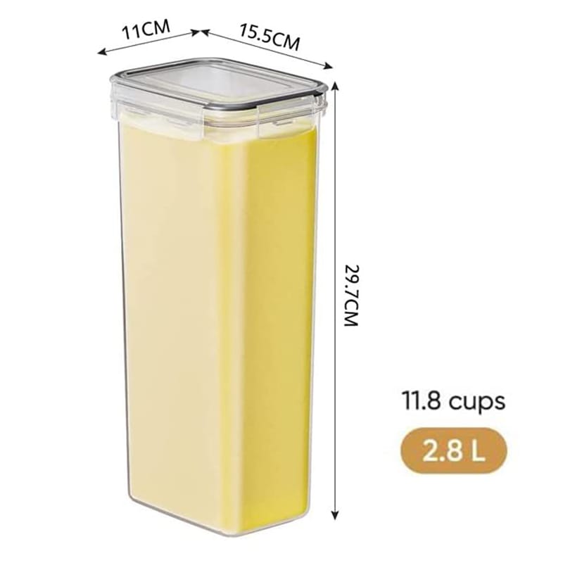 Plastic kitchen storage set of 14pcs BPA free
