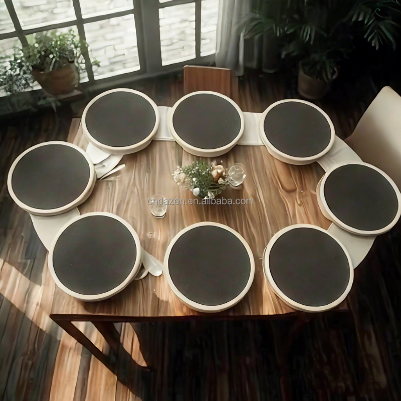 Multifunctional expandable oval shape turning table – Casa-kit
